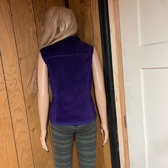 Patagonia Re Tool Fleece Vest Purple-zip Up - Picture 3 of 16